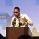 RZA delivers a keynote at South by Southwest on Monday in Austin, Texas.
Genetta M. Adams/The Root